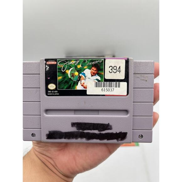 Jimmy Connors Tennis Nintendo NES Game Complete In Box Tested Works - Picture 13 of 16